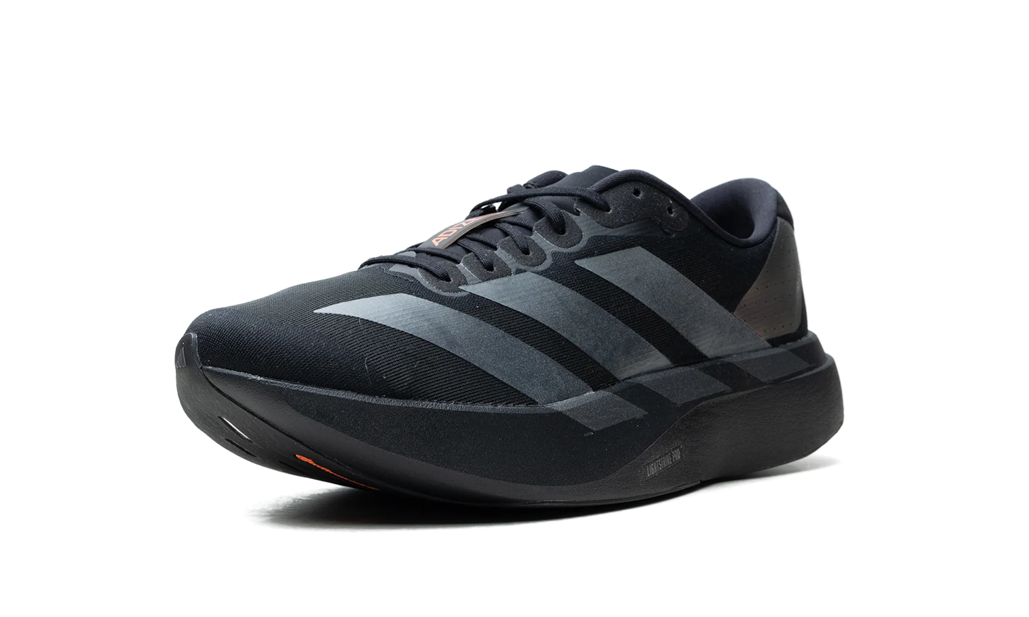 Adizero Evo SL "Black Grey Impact Orange" KJ1363 - Image 4