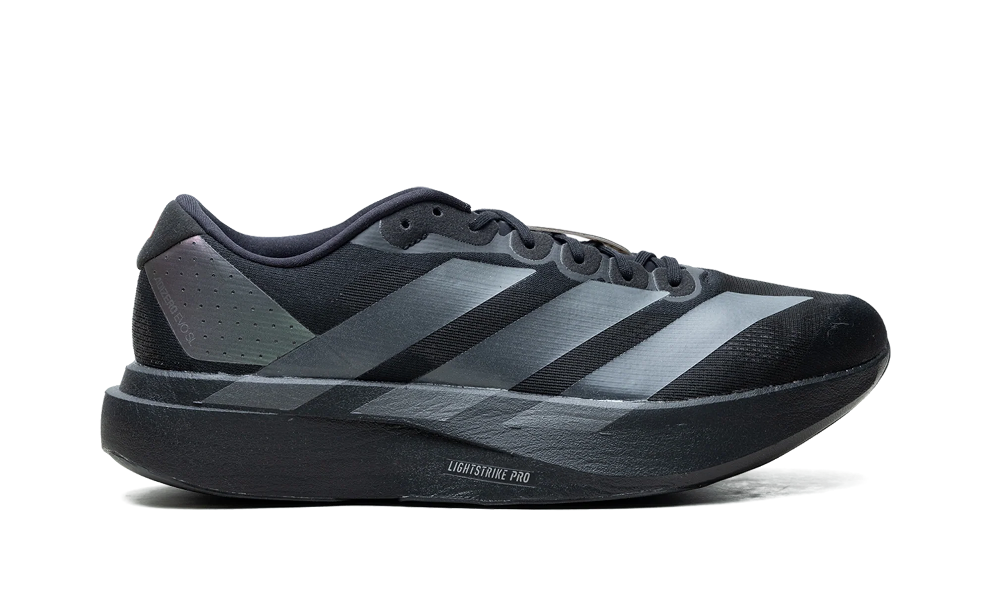 Adizero Evo SL "Black Grey Impact Orange" KJ1363 - Image 6