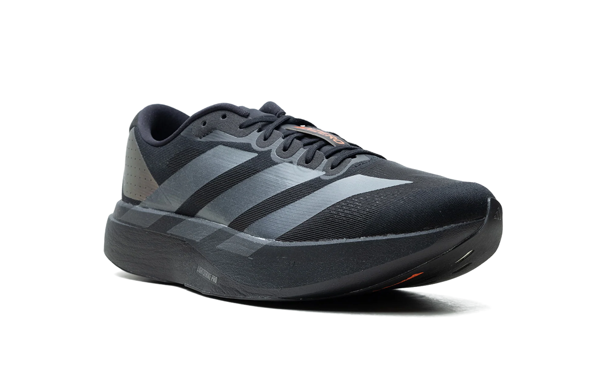 Adizero Evo SL "Black Grey Impact Orange" KJ1363 - Image 7