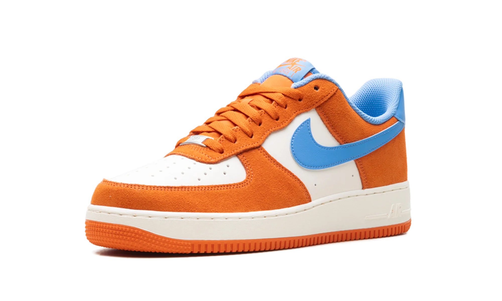 Air Force 1 '07 LV8 "Safety Orange / University Blue" FQ8714 800 - Image 4