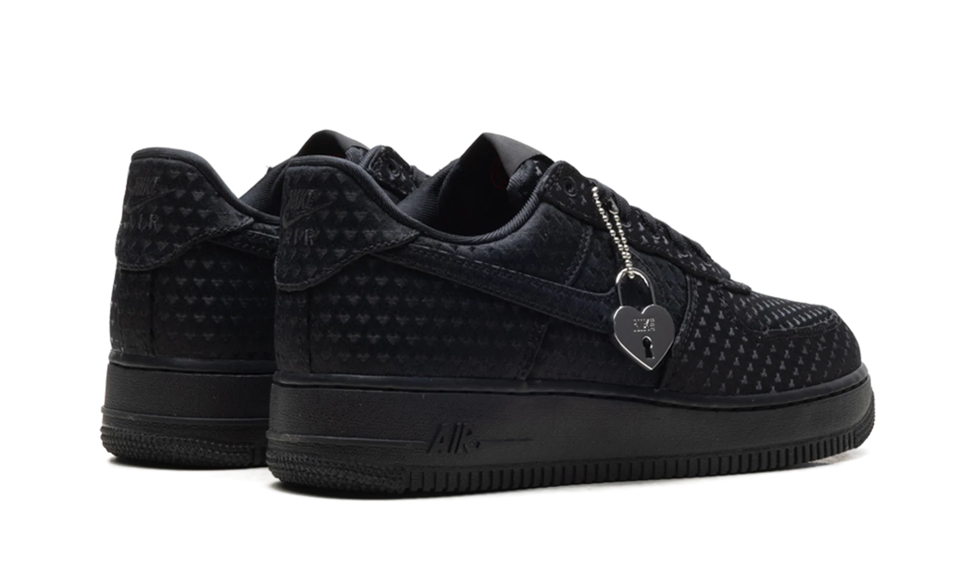 Air Force 1 Low WMNS "Valentine's Day - Triple Black" IQ9965 001 - Image 3