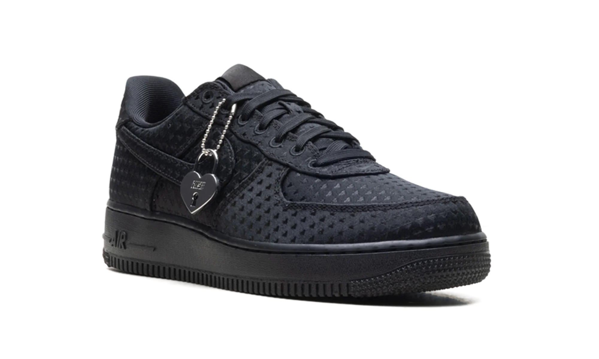 Air Force 1 Low WMNS "Valentine's Day - Triple Black" IQ9965 001 - Image 7