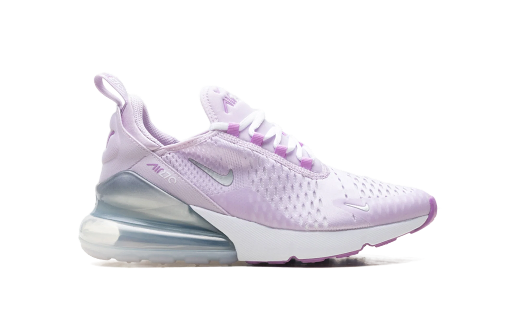 Air Max 270 GS "Doll Rush Fuchsia White Metallic Silver" IH0412 530 - Image 6