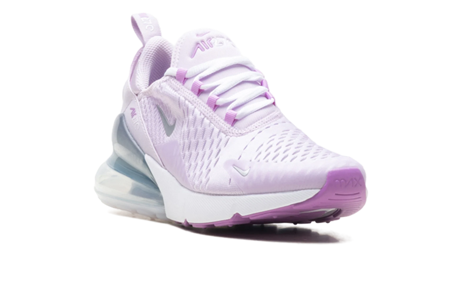 Air Max 270 GS "Doll Rush Fuchsia White Metallic Silver" IH0412 530 - Image 7