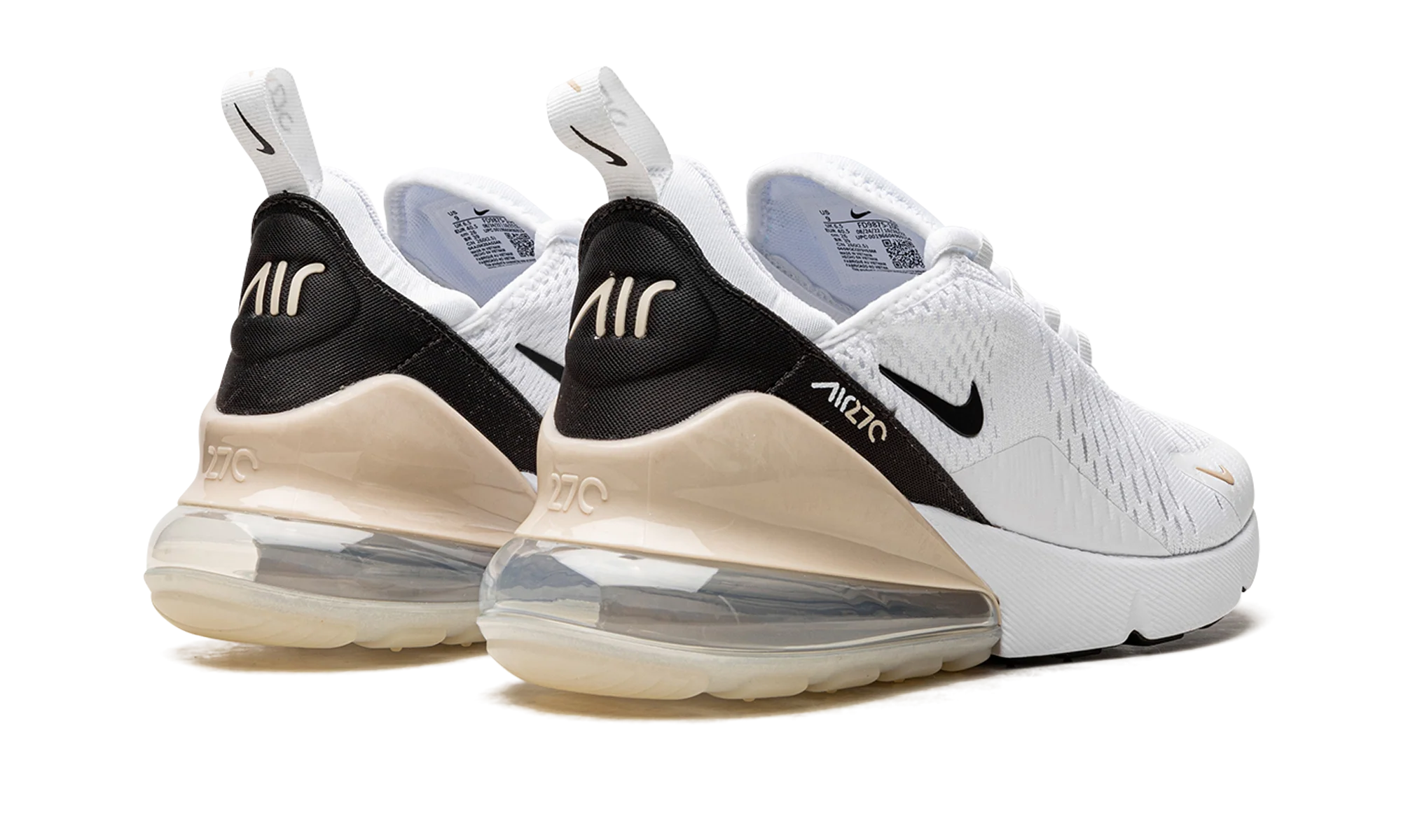 AIR MAX 270 WMNS "White / Velvet Brown" FD9875 100 - Image 3
