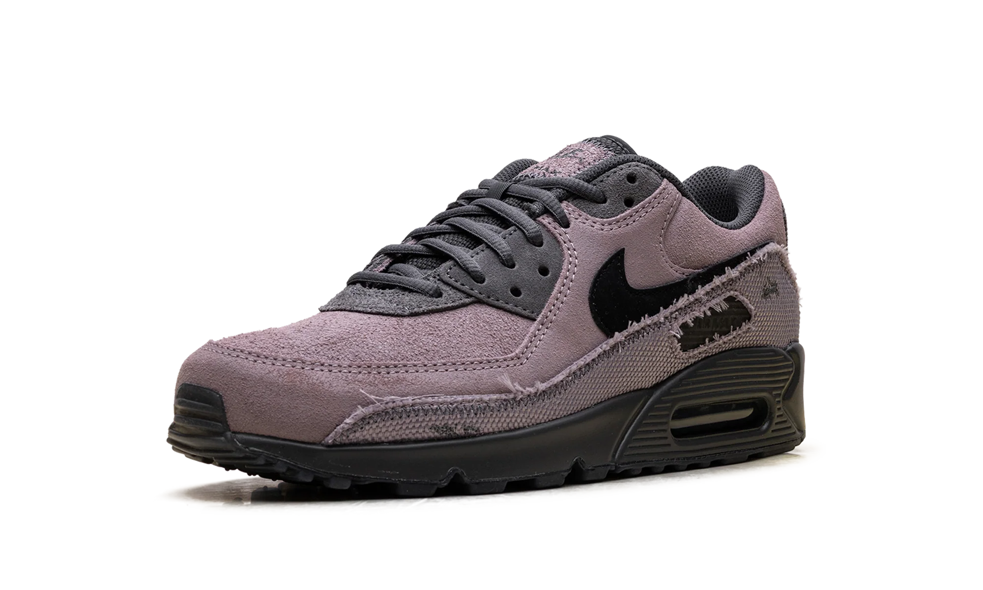Air Max 90 Premium "Light Violet Ore / Iron Grey / Anthracite / Black" IQ0612 226 - Image 4