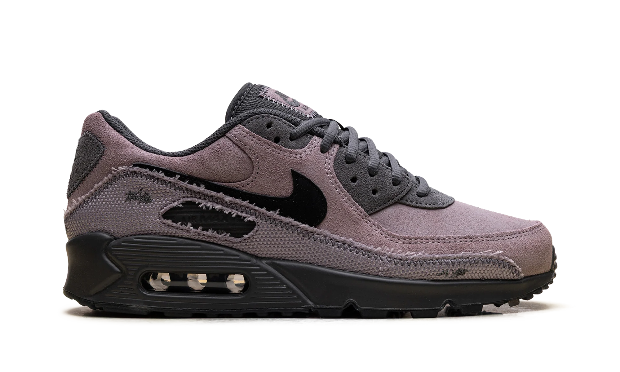 Air Max 90 Premium "Light Violet Ore / Iron Grey / Anthracite / Black" IQ0612 226 - Image 6