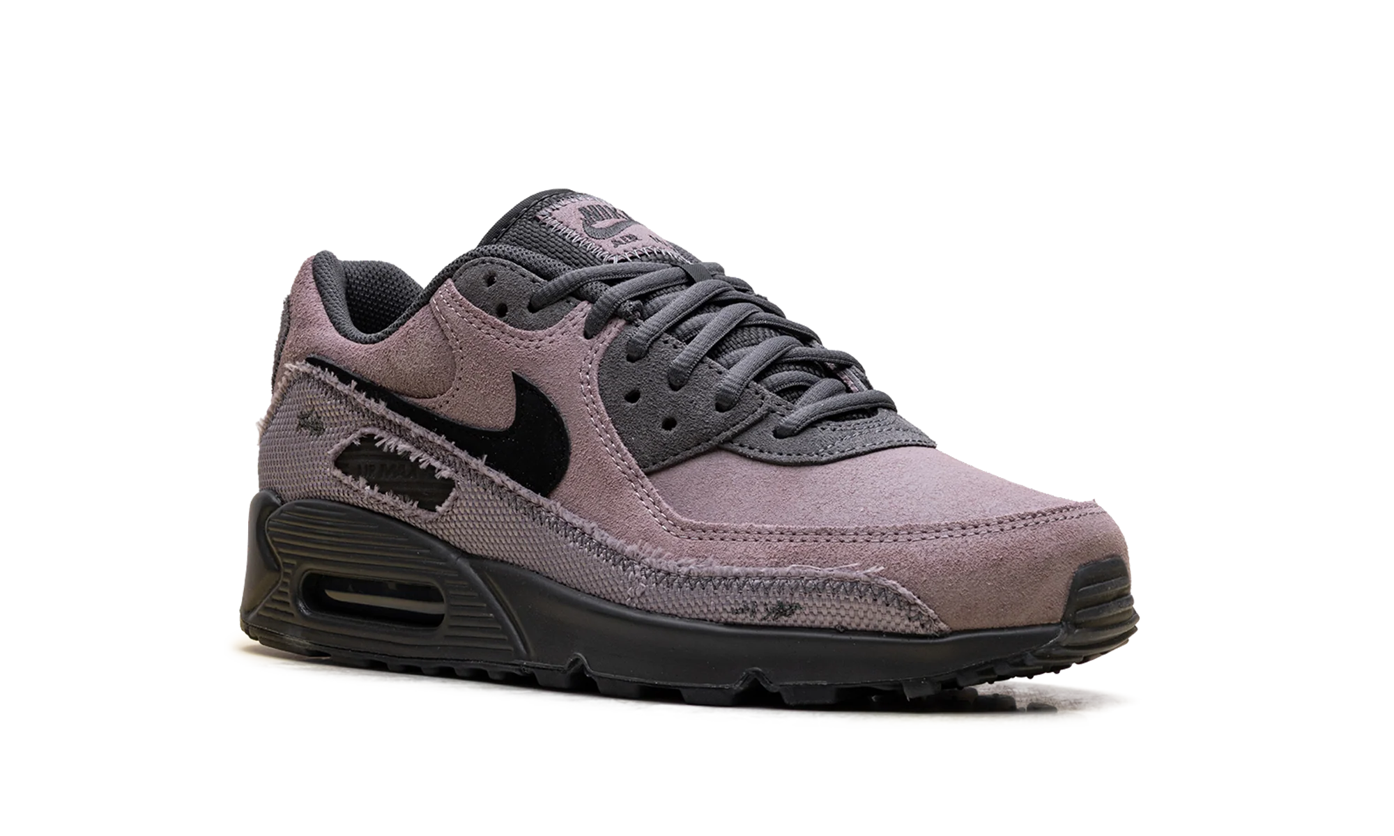 Air Max 90 Premium "Light Violet Ore / Iron Grey / Anthracite / Black" IQ0612 226 - Image 7