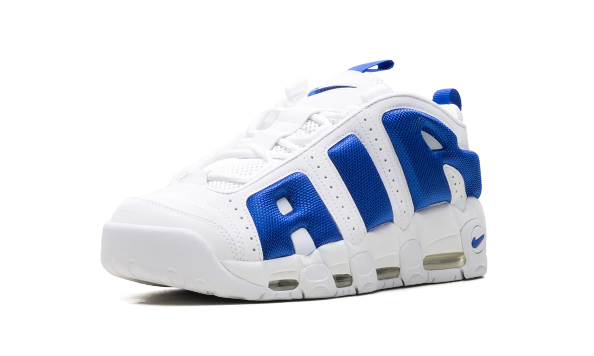 Air More Uptempo Low "White Hyper Royal" FZ3055 101 - Image 3