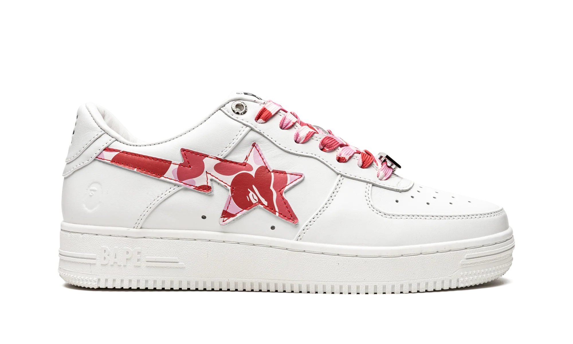 Bape Sta "Pink Camo / White" 0ZXSHM191045GPKX - Image 6
