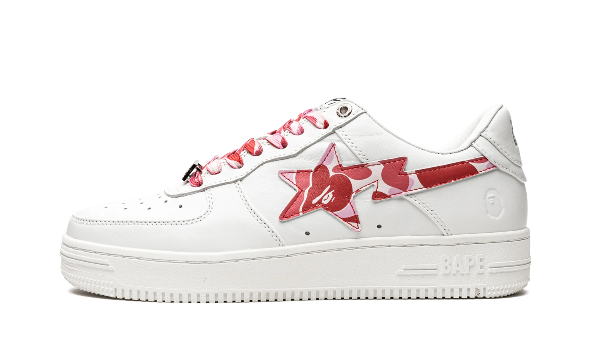 Bape Sta "Pink Camo / White" 0ZXSHM191045GPKX - Image 8