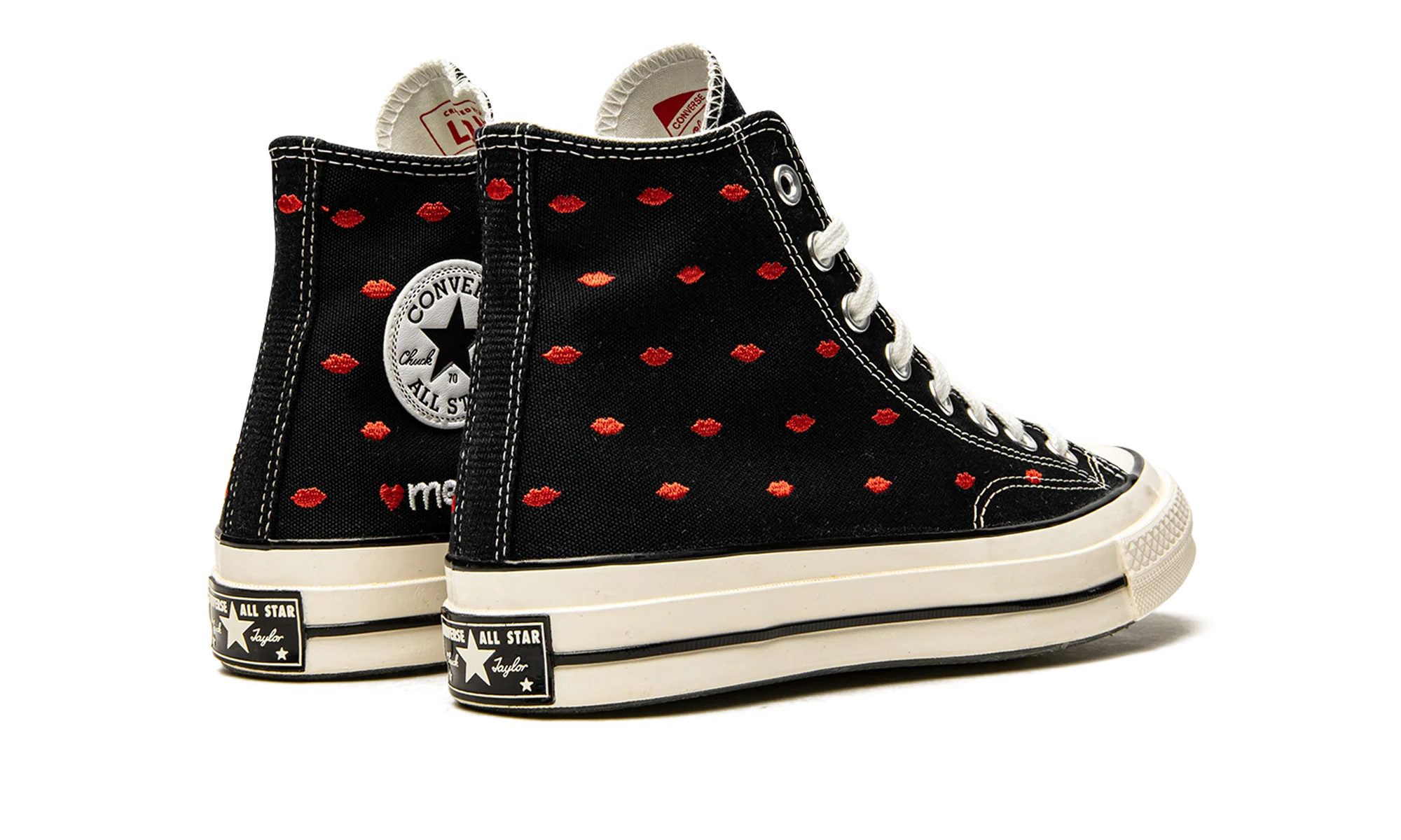 Chuck 70 Embroidered Lips High A01600C - Image 3
