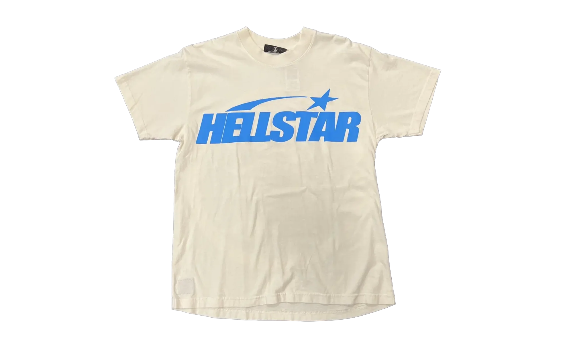 Classic Logo Regular Print T-Shirt "White / Blue" HSR110 - Image 3