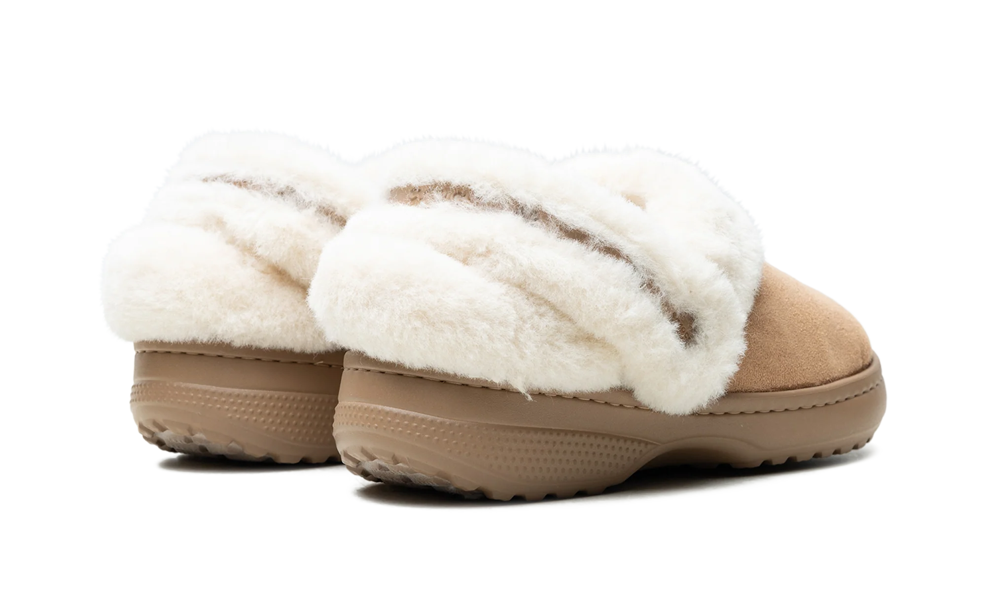 Classic Unfurgettable Vegan Suede Clog "Sepia" 212106 2EY - Image 3