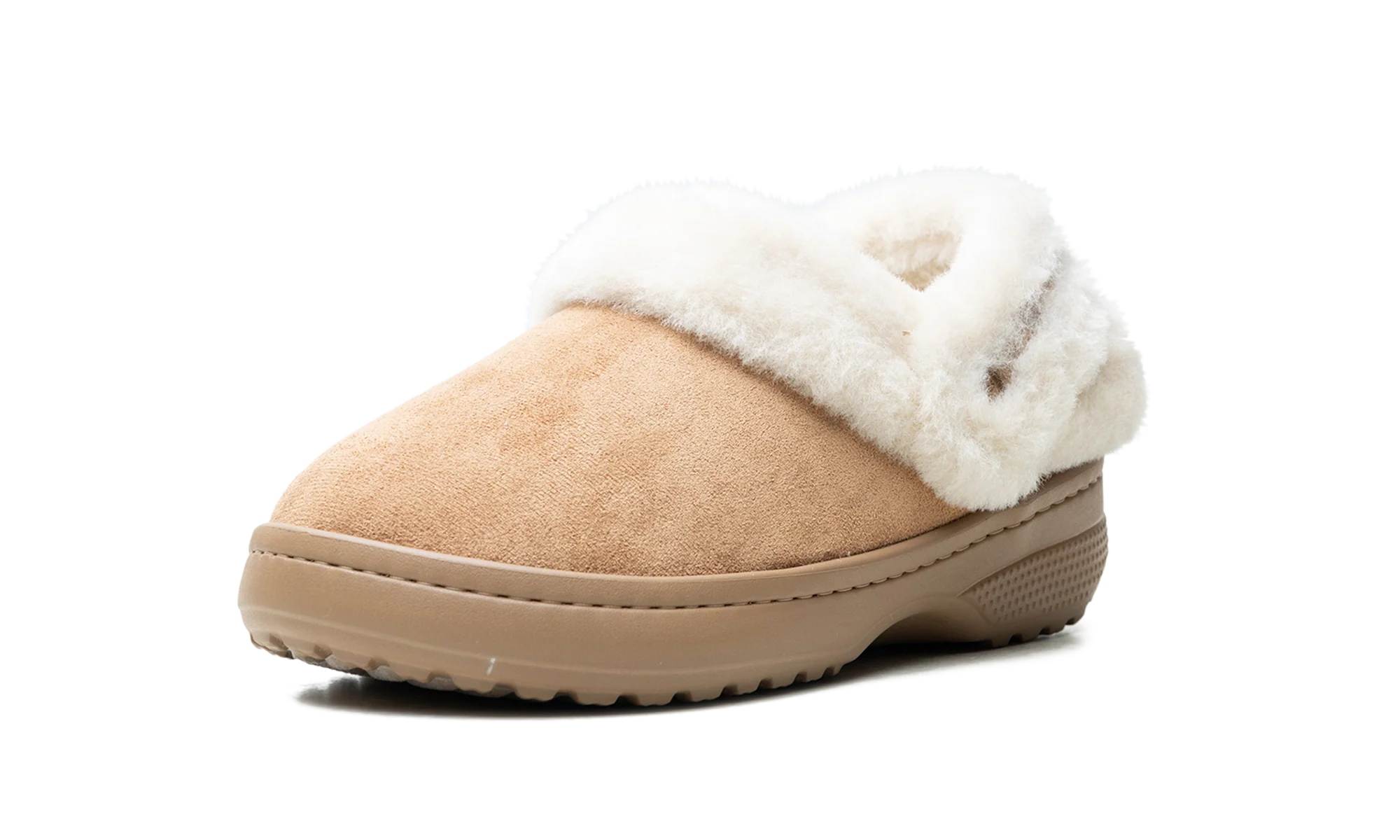 Classic Unfurgettable Vegan Suede Clog "Sepia" 212106 2EY - Image 4