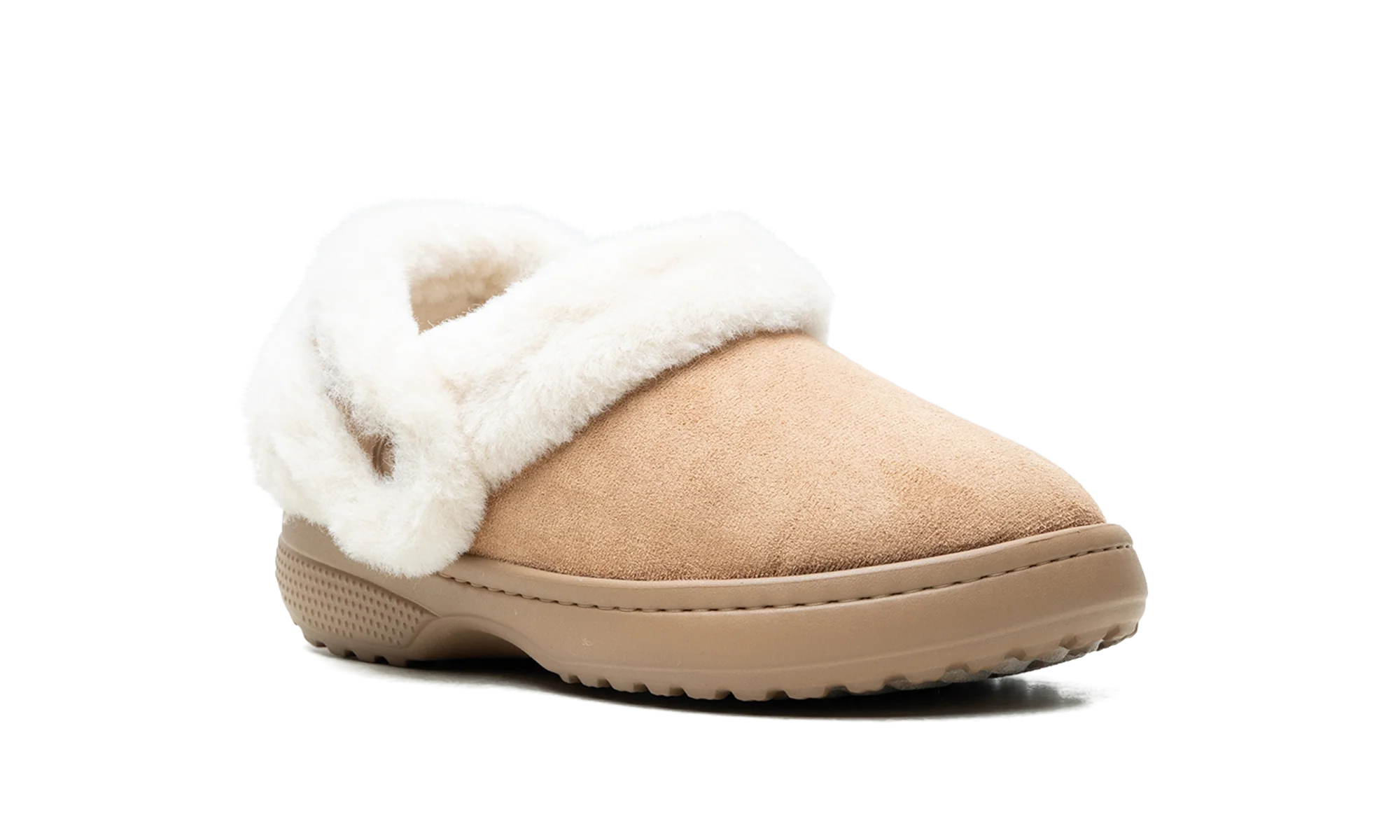 Classic Unfurgettable Vegan Suede Clog "Sepia" 212106 2EY - Image 7