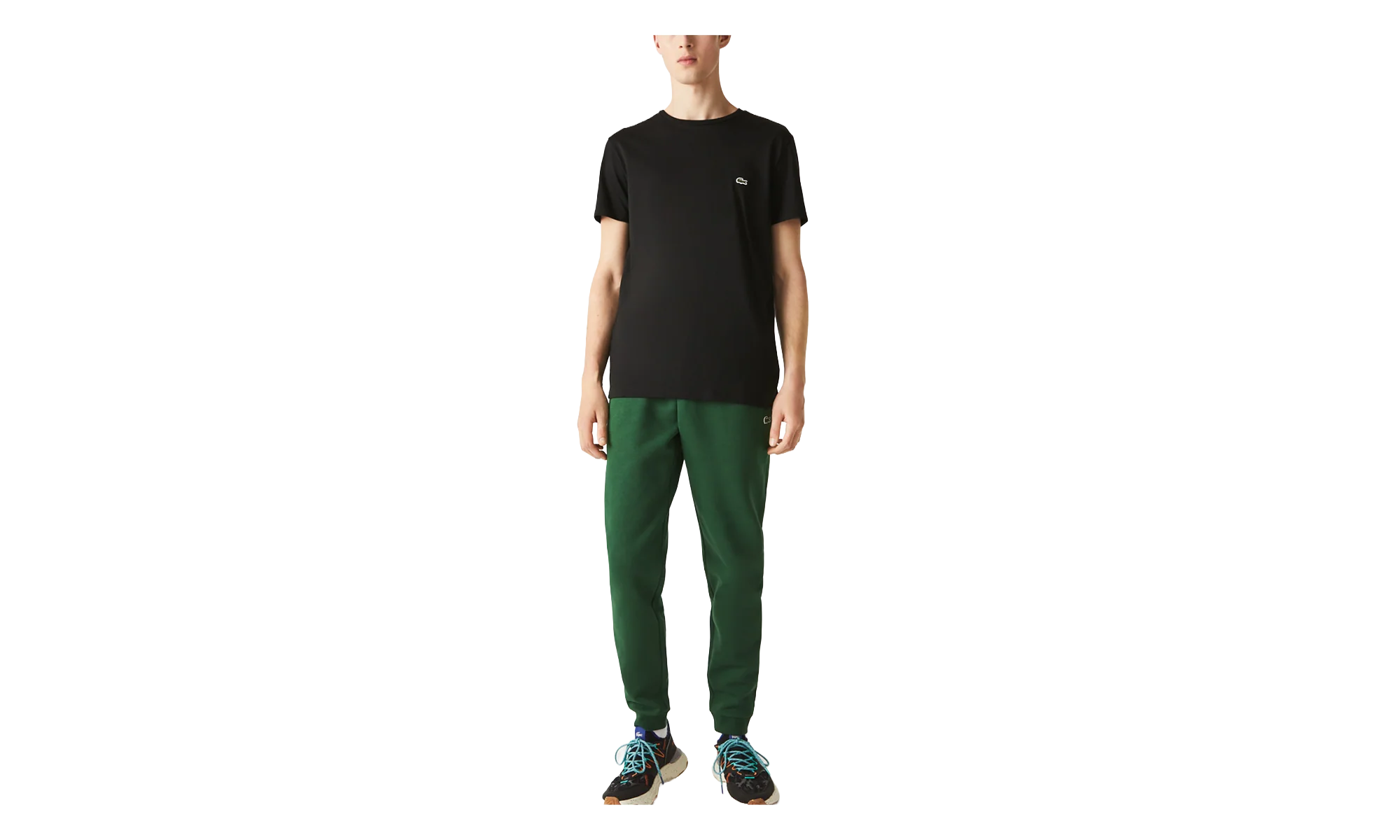 Crew Neck Pima Cotton Jersey T-shirt "Black" TH6709 031 - Image 3