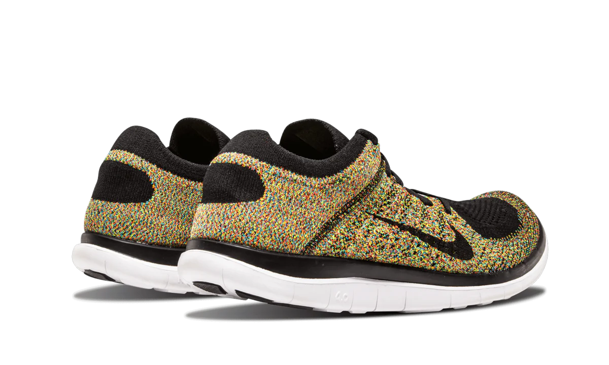 Free Flyknit 4.0 "BLACK/BLACK-PHT BL-BRGT CRMSN" 631053 004 - Image 4