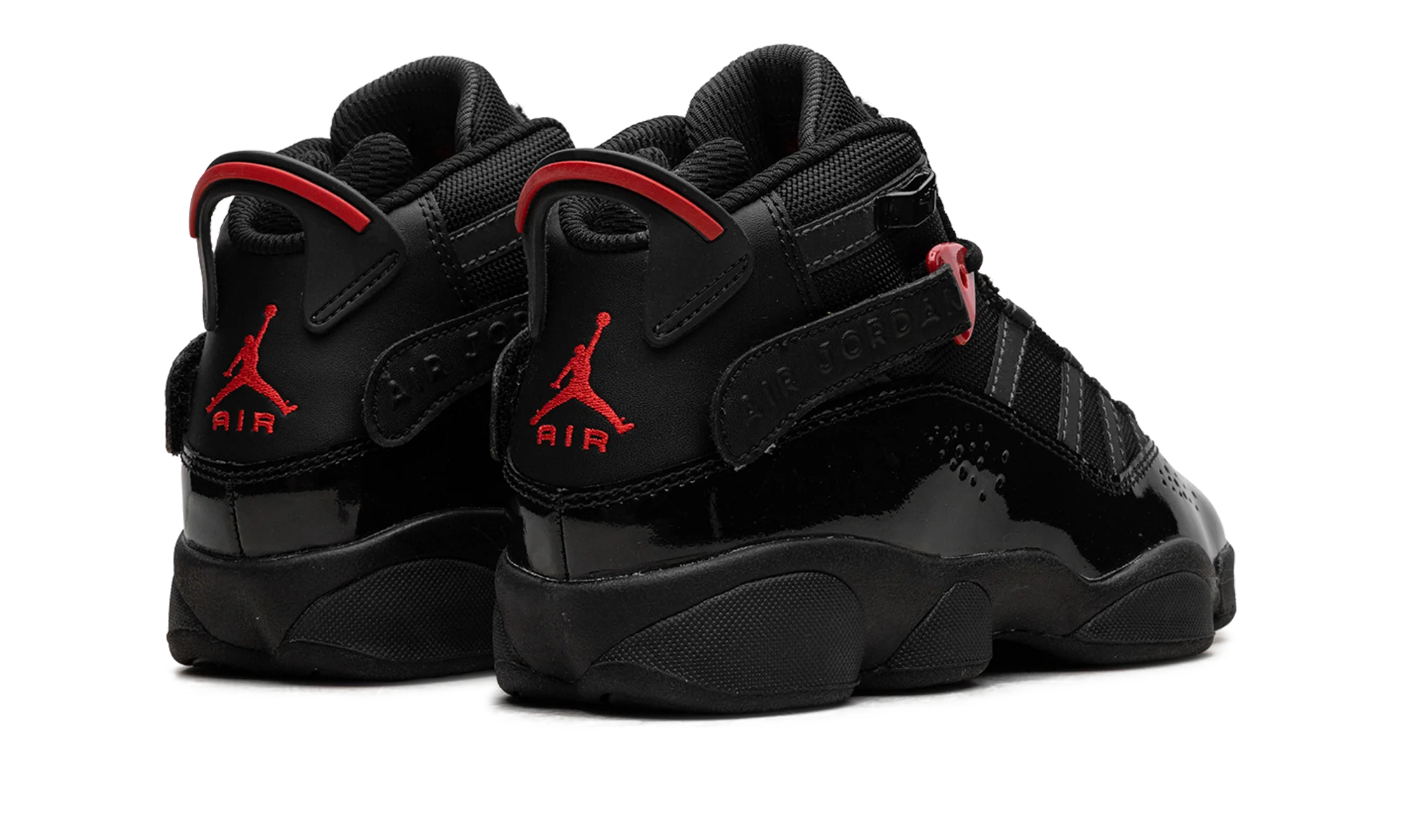 Jordan 6 Rings GS "Black Varsity Red" 323419 026 - Image 3