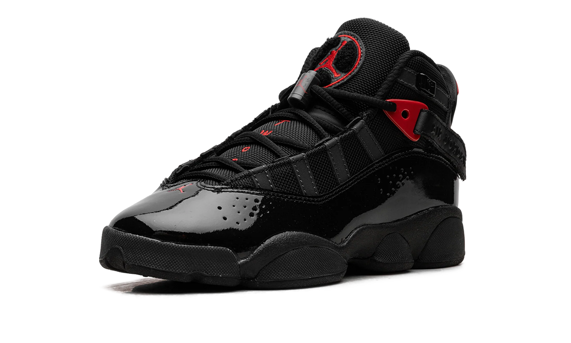 Jordan 6 Rings GS "Black Varsity Red" 323419 026 - Image 4