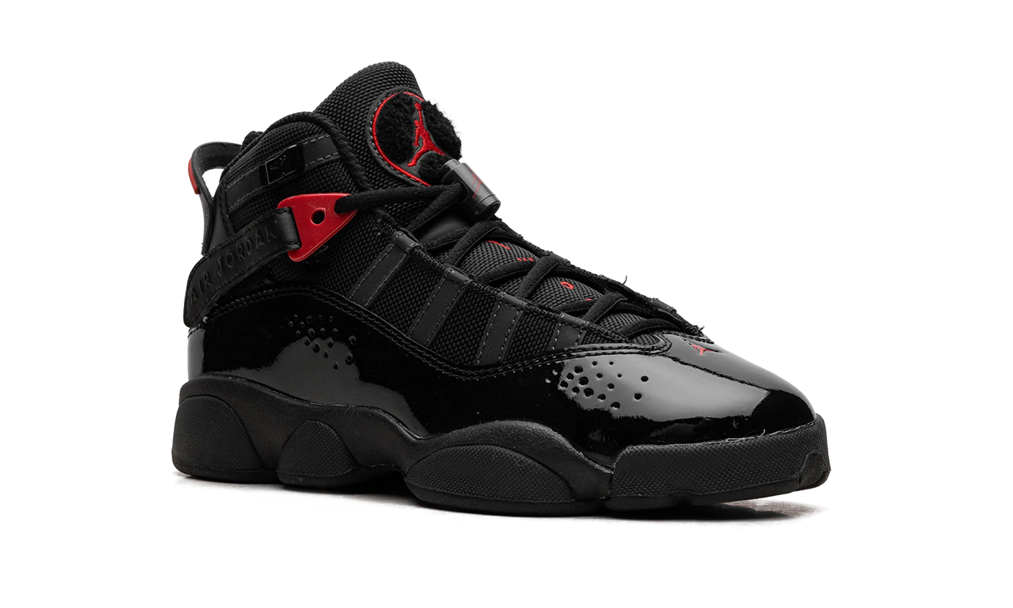 Jordan 6 Rings GS "Black Varsity Red" 323419 026 - Image 7