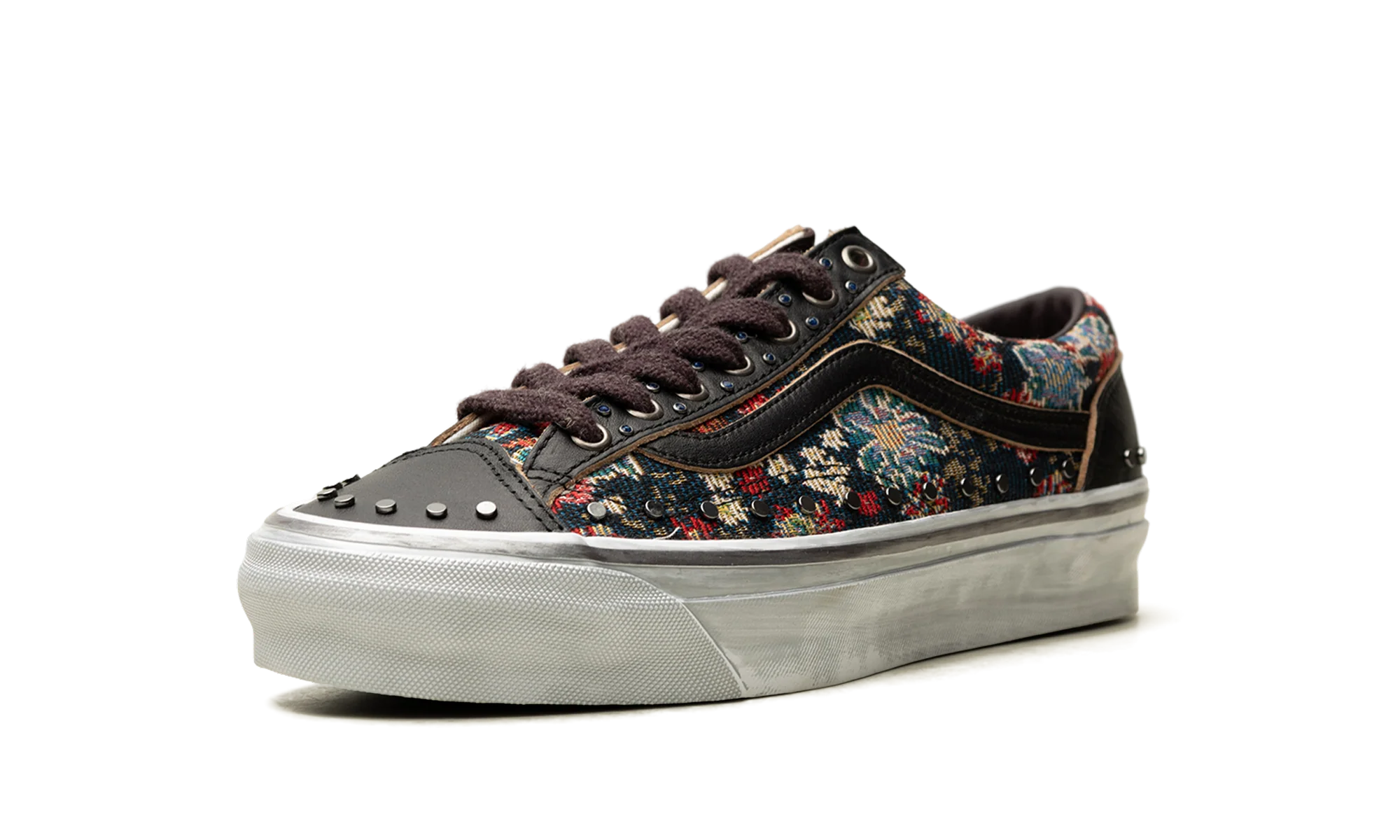 OTW Old Skool 36 Vibram "Floral Rivets Black" VN000D2GBLA - Image 4
