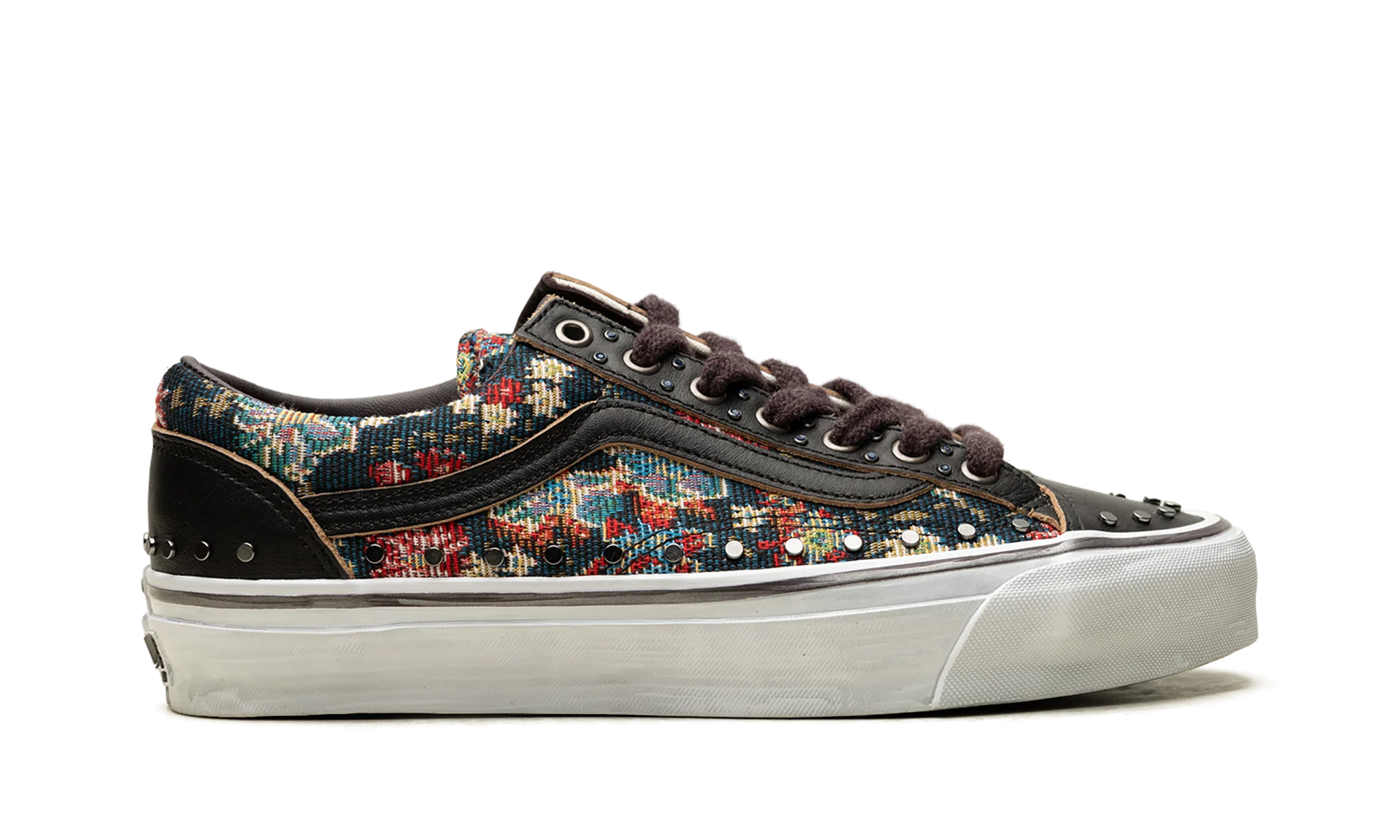 OTW Old Skool 36 Vibram "Floral Rivets Black" VN000D2GBLA - Image 6