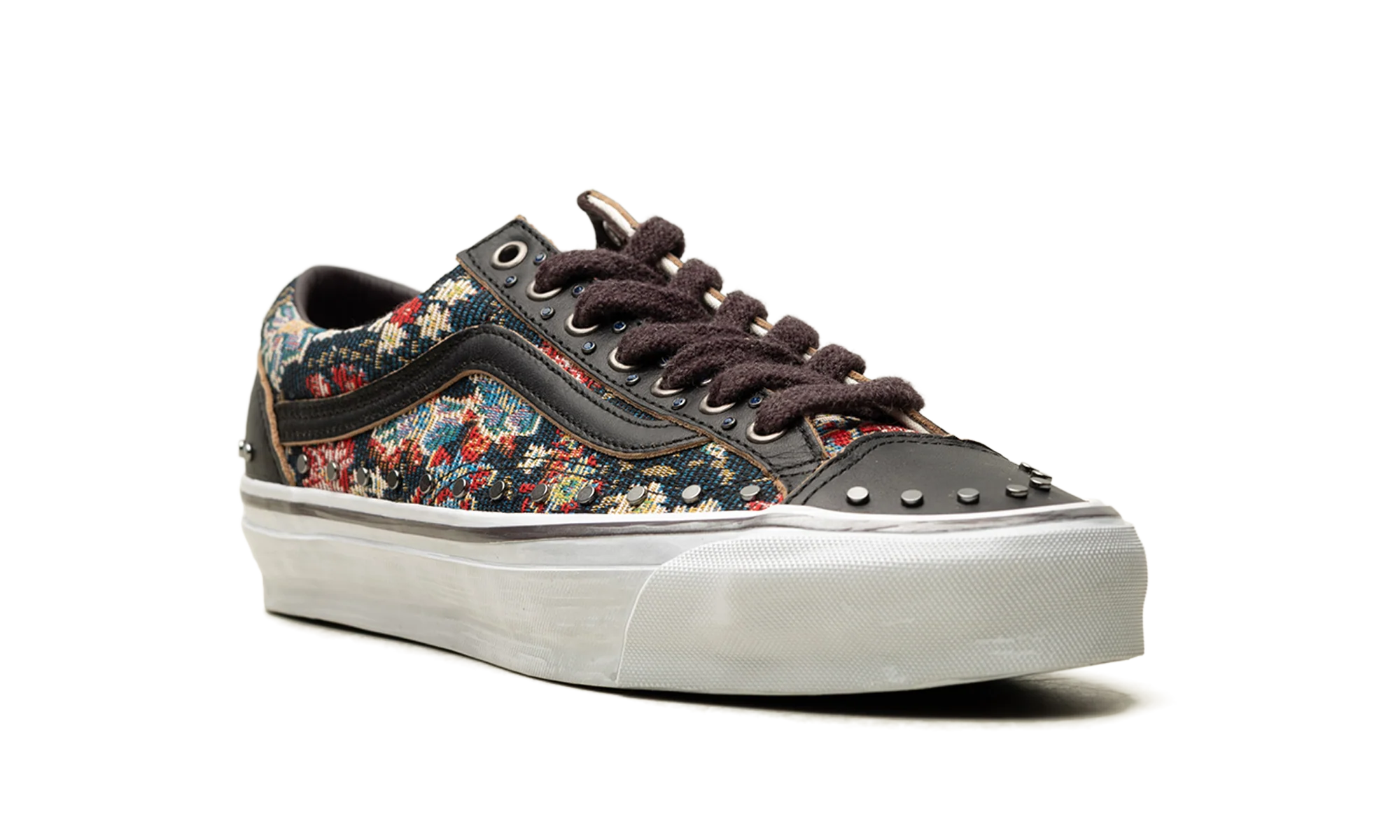 OTW Old Skool 36 Vibram "Floral Rivets Black" VN000D2GBLA - Image 7
