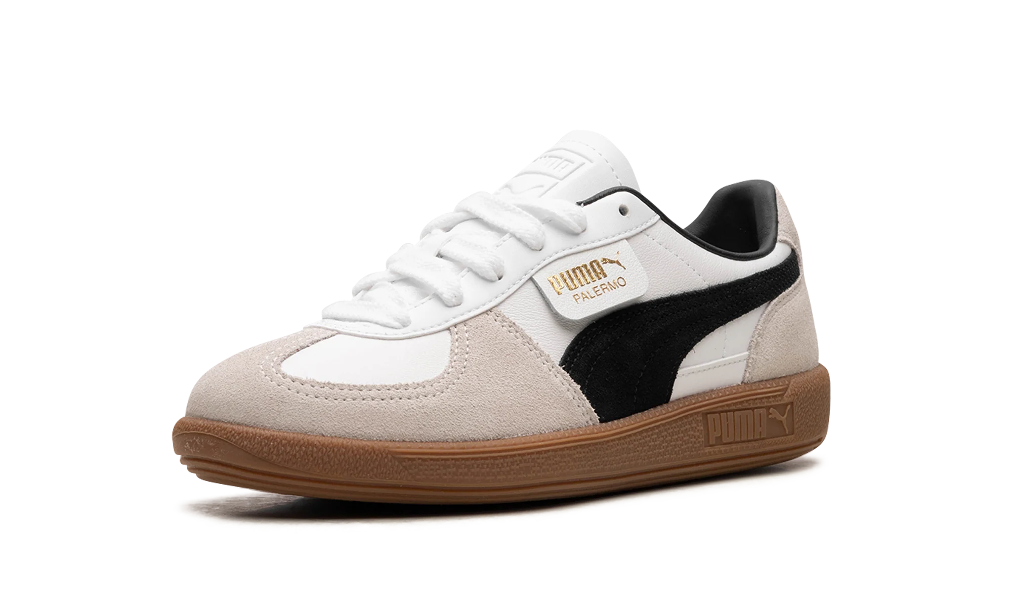 PALERMO LEATHER WMNS "PUMA WHITE / VAPOR GRAY / GUM" 39764701 - Image 4