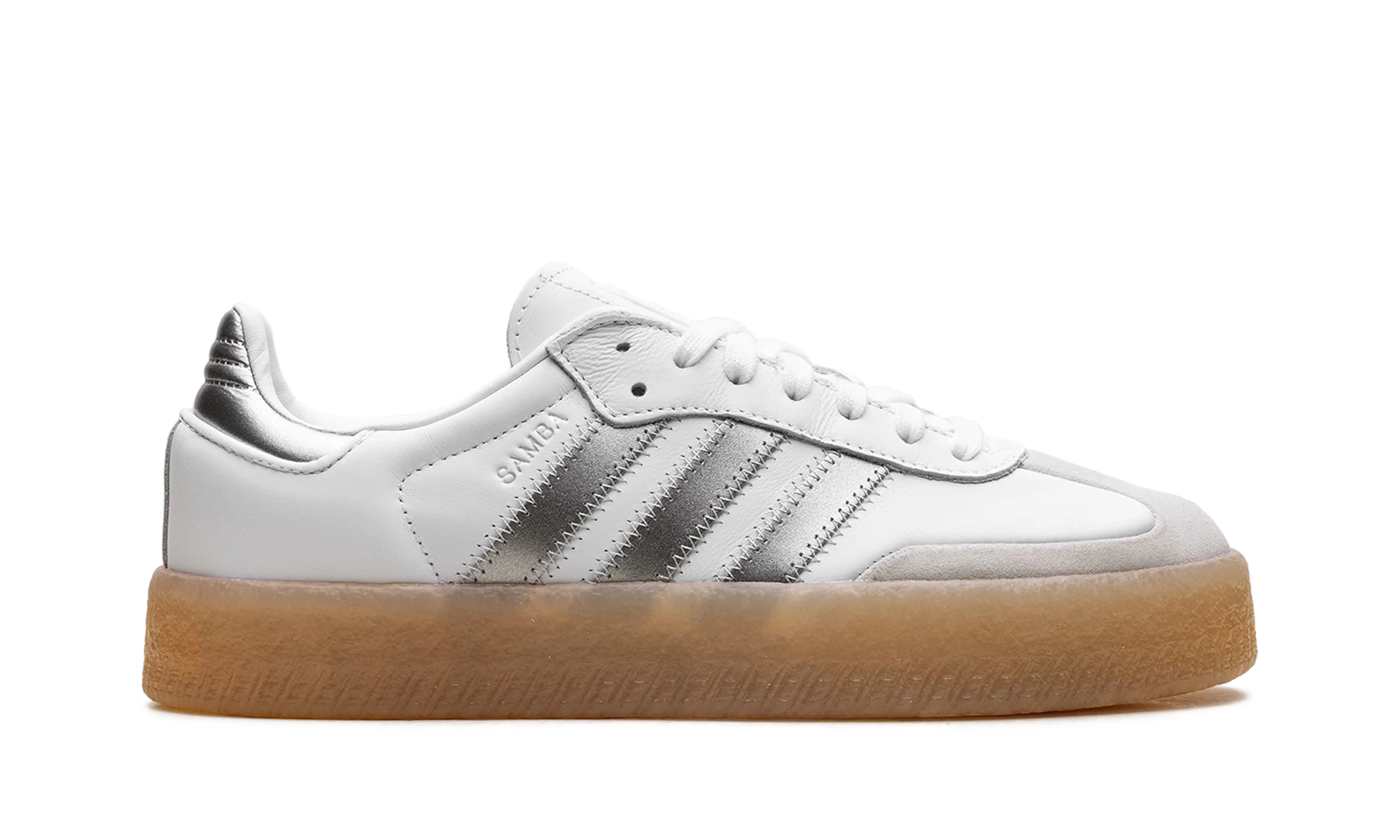 Sambae WMNS "White Silver Metallic" JS3943 - Image 6